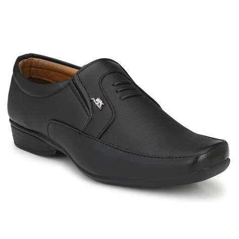 synthetic leather shoes for men